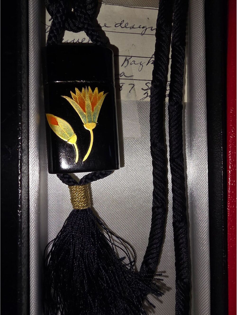 Japanese Pill box necklace